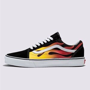 Vans Old Skool Flames Sneakers Women’s 8 / Mens 6.5